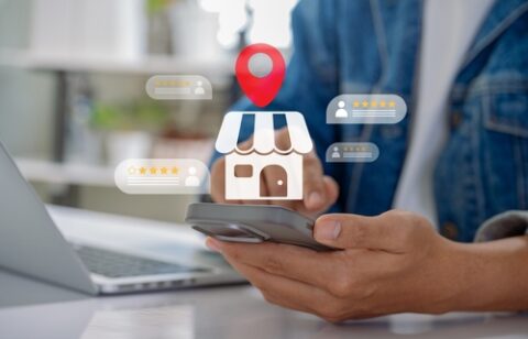 Local,Business,Reviews,And,Customer,Feedback,System,On,Mobile,Device,